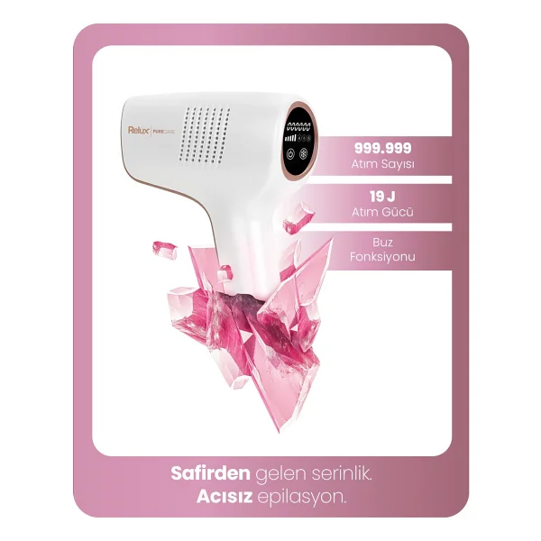 Relux Ipl9650 Ipl Lazer Epilasyon Aleti - Görsel 7