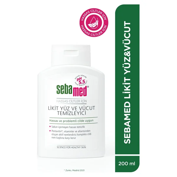 Sebamed Likit 200 Ml Yüz Ve Vücut Temizleme Jeli - Görsel 6