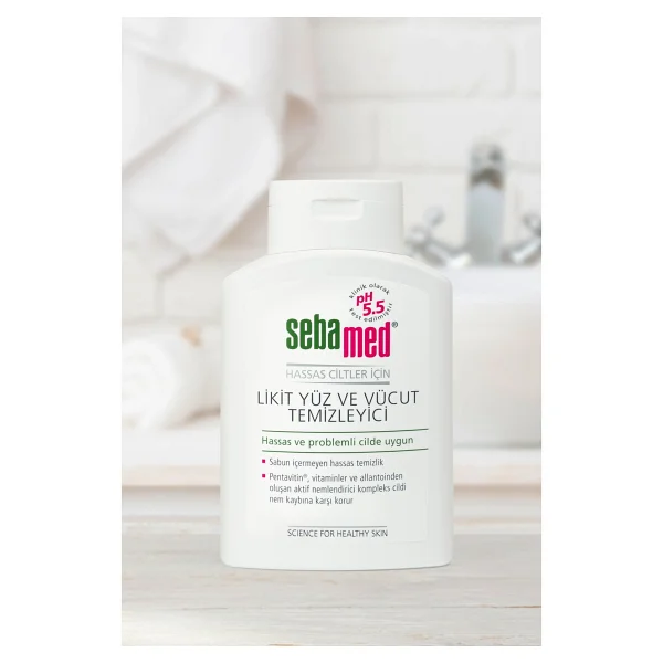 Sebamed Likit 200 Ml Yüz Ve Vücut Temizleme Jeli - Görsel 8