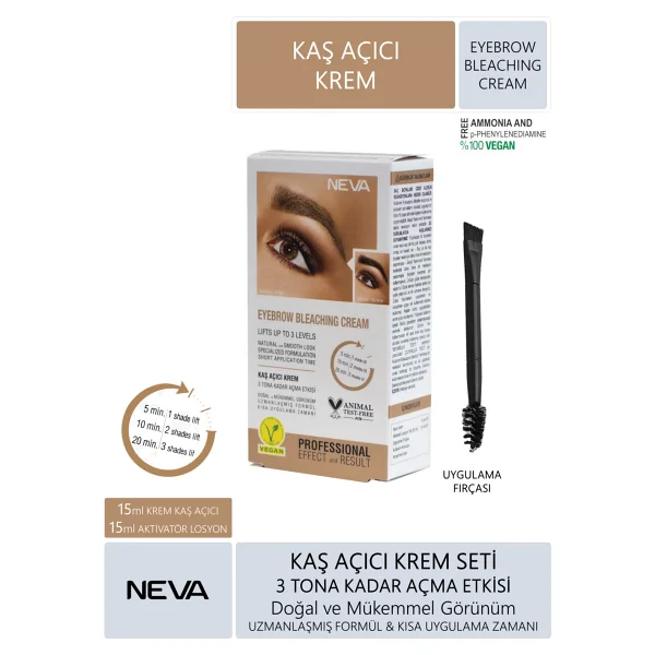 Neva 3 Ton Kaş Açıcı Krem - Görsel 3