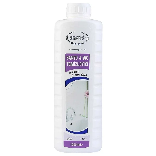 Ersağ Antibakteriyel & Antifungal Banyo & Wc Temizleyici 1 Lt - Görsel 3