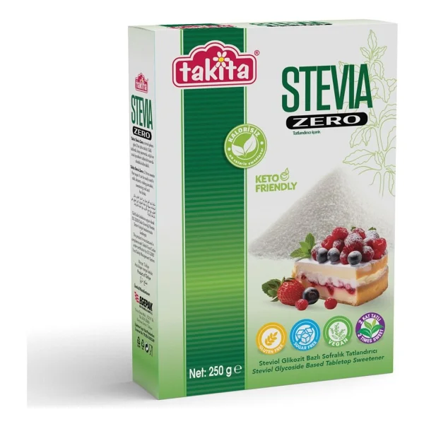 Takita Stevia Plus Toz Tatlandırıcı 250 Gr - Görsel 4
