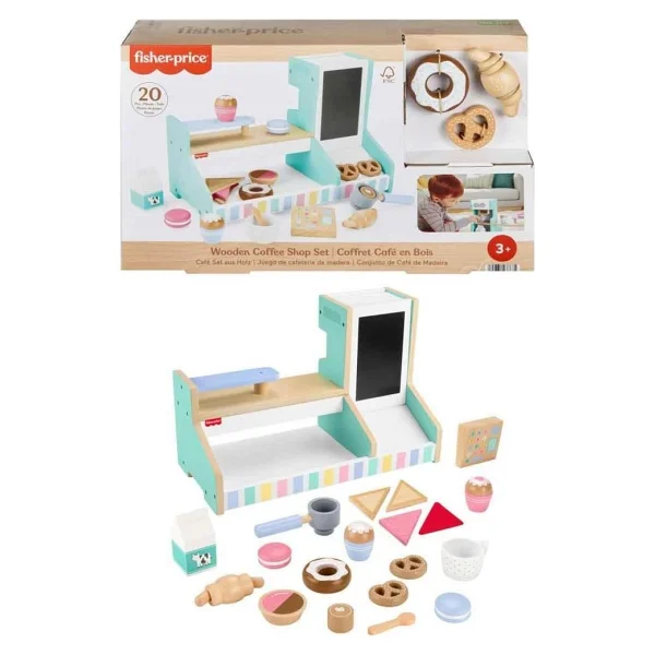 Fisher Price Ahşap Kahve Dükkanı Hxv22 - Görsel 3