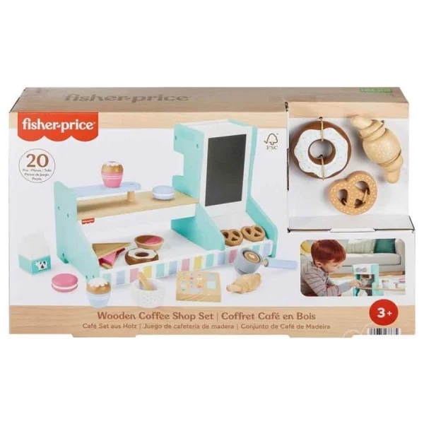 Fisher Price Ahşap Kahve Dükkanı Hxv22 - Görsel 4