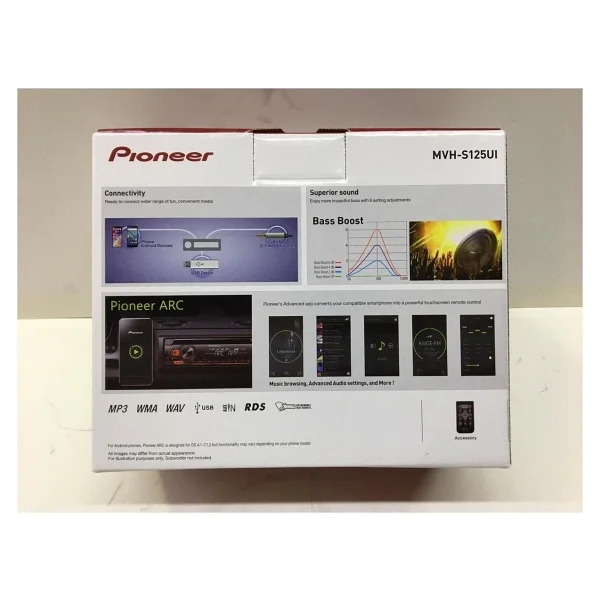 Pioneer MVH-S125UI 4x50 W Oto Teyp - Görsel 3