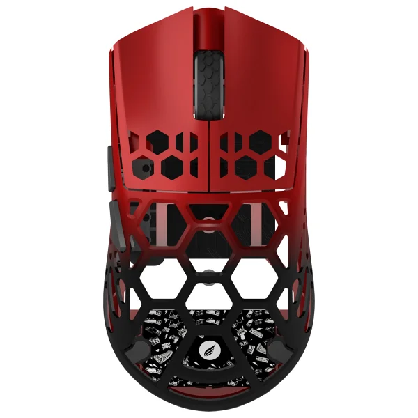 Hawk Gaming Hm620 8K Hz 30000 Dpı Tri-Mode Kablosuz/Bluetooth Siyah Kırmızı Gaming Mouse - Görsel 2