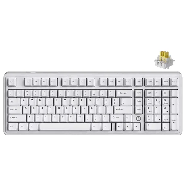 Ajazz Ak980 Max He Manyetik Switch Klavye- 128k Tarama Hızı-0.125 Ms Ultra Düşük Gecikme-8000 Hz - Görsel 6