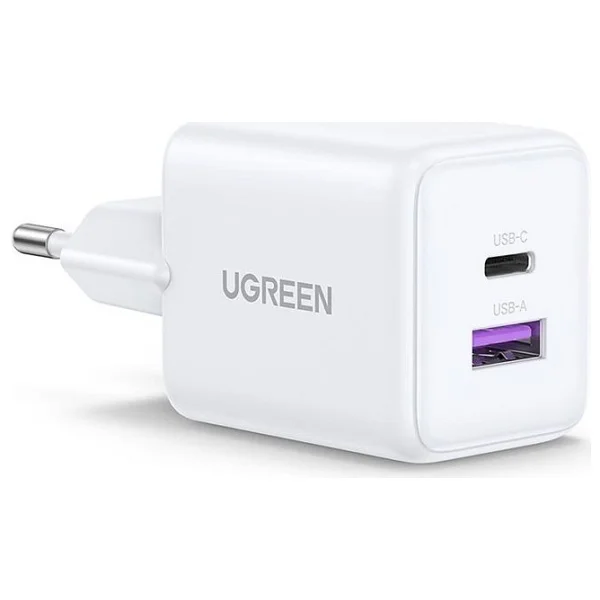Ugreen 65015 30 W Beyaz Hızlı Şarj Adaptörü - Görsel 4