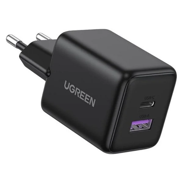 Ugreen 65014 30 W Siyah Hızlı Şarj Adaptörü - Görsel 3