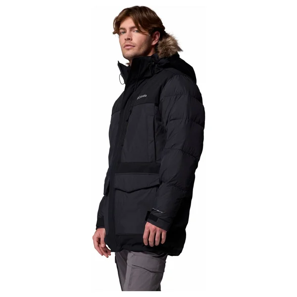 Columbia Marquam Peak Fusion Iı Wm7843-010 Kapüşonlu Siyah Erkek Parka - Görsel 3
