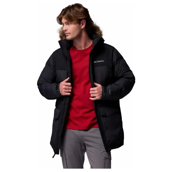 Columbia Marquam Peak Fusion Iı Wm7843-010 Kapüşonlu Siyah Erkek Parka - Görsel 4