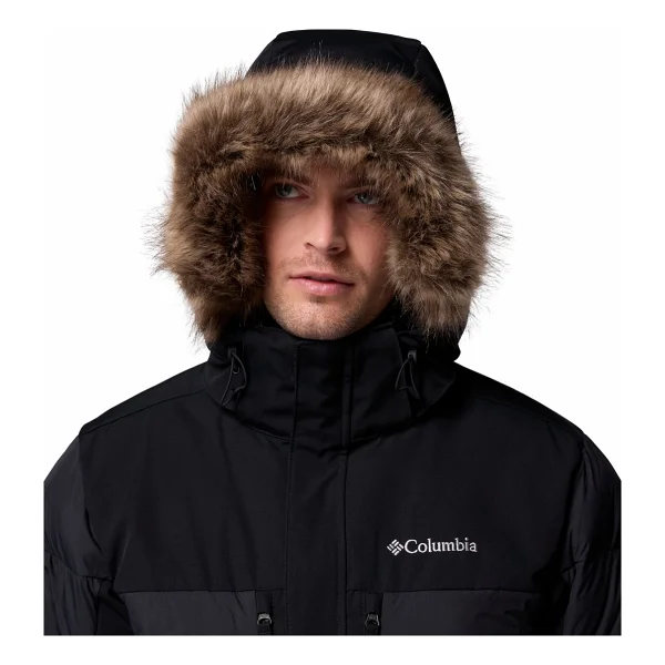 Columbia Marquam Peak Fusion Iı Wm7843-010 Kapüşonlu Siyah Erkek Parka - Görsel 6
