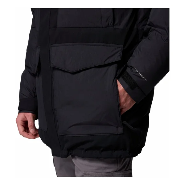 Columbia Marquam Peak Fusion Iı Wm7843-010 Kapüşonlu Siyah Erkek Parka - Görsel 7