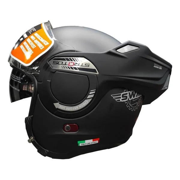 Sway Sw 907 Stratos Çene Açılır Motor Kaskı - Görsel 4