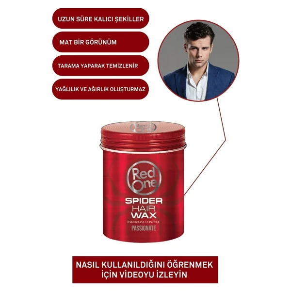 Redone Spider Passion Wax 100 Ml - Görsel 5