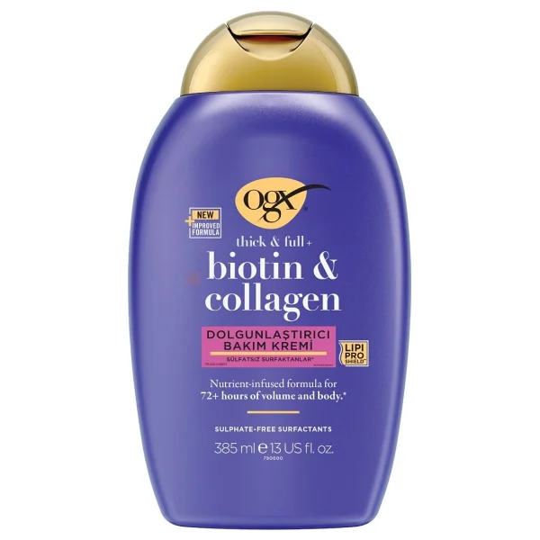 Ogx Biotin & Collagen Full Dolgunlaştırıcı 385 Ml Saç Kremi - Görsel 3