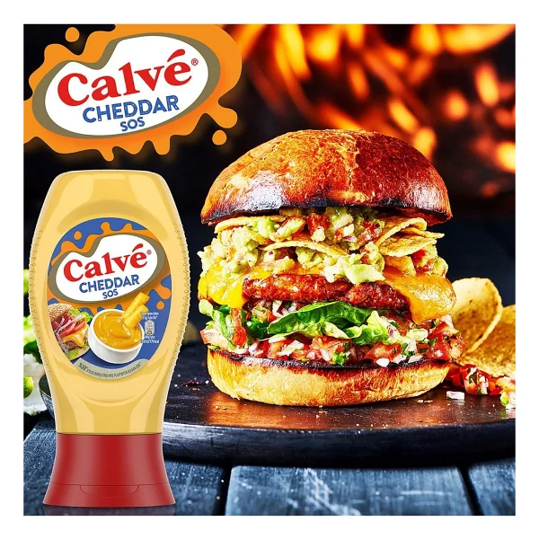 Calve Sos Cheddar 240 Gr X3 Adet - Görsel 3