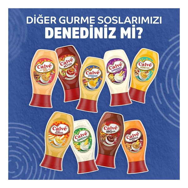 Calve Sos Cheddar 240 Gr X3 Adet - Görsel 5