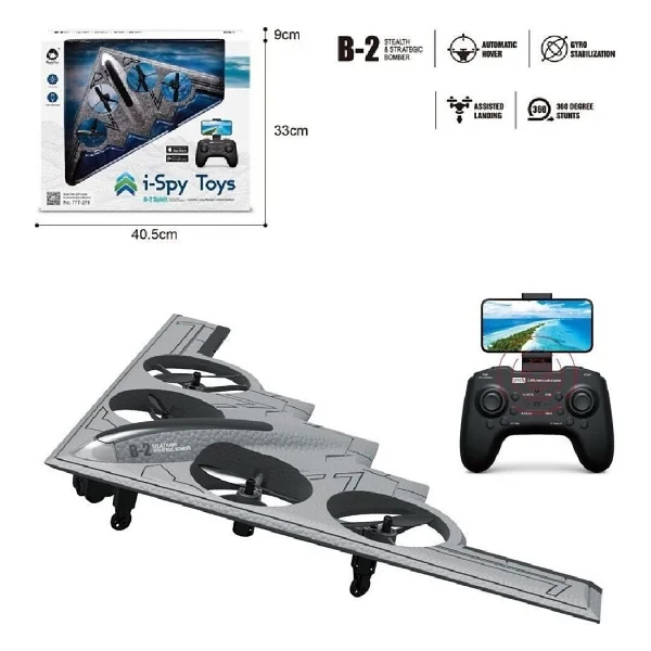 Eco Lounge Gl-777-275 Uzaktan Kumandalı Full Fonksiyon 2.4g Şarjlı Kameralı Quadcopter Iha - Görsel 2