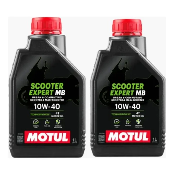 Motul Scooter Expert 10w-40 MB 4t 1 Lt 2'li Motosiklet Yağı - Görsel 2
