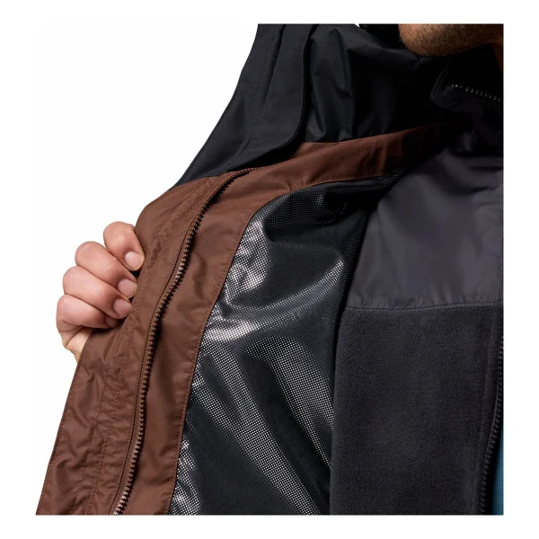 Columbia Bugaboo Iıı Fleece Interchange 3ın1 Wm8497-256 Kapüşonlu Kahverengi Erkek Mont - Görsel 6