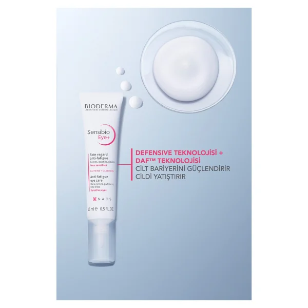 Bioderma Sensibio Eye Contour Gel Hassas Cilt Göz Çevresi Bakım Jeli 15 Ml - Görsel 6