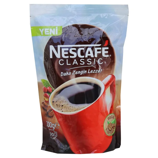 Nescafe Classic Granül Kahve 100 Gr Eko Paket - Görsel 8