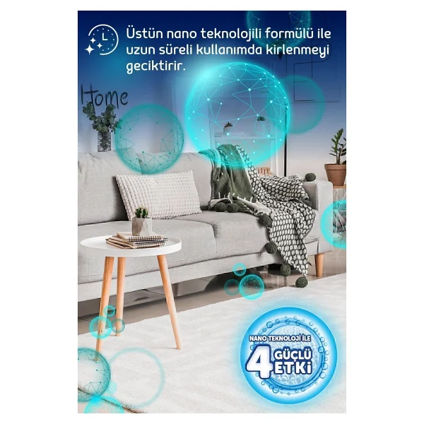 Fakir Lavanta Makine Nano Teknolojili Halı Ve Koltuk Şampuanı 1 Lt - Görsel 4