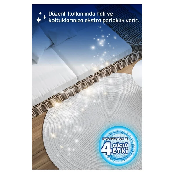 Fakir Lavanta Makine Nano Teknolojili Halı Ve Koltuk Şampuanı 1 Lt - Görsel 5