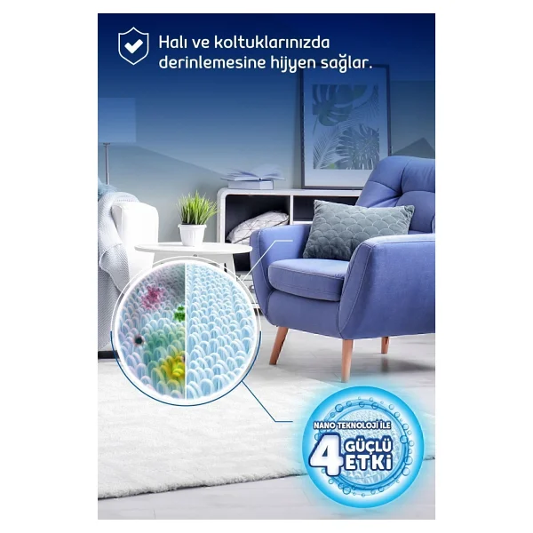 Fakir Lavanta Makine Nano Teknolojili Halı Ve Koltuk Şampuanı 1 Lt - Görsel 7