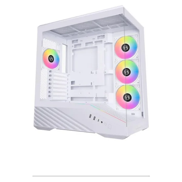 Lian Li Vector V100r G99.V100rw.00 Argb Fanlı Beyaz E-Atx Oyuncu Kasası - Görsel 3