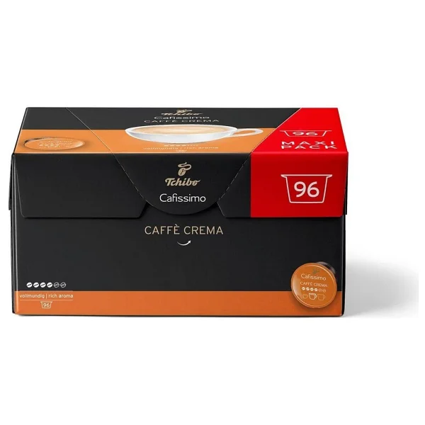 Tchibo Cafissimo Caffe Crema Rich Aroma Kapsül Kahve 96'lı - Görsel 4
