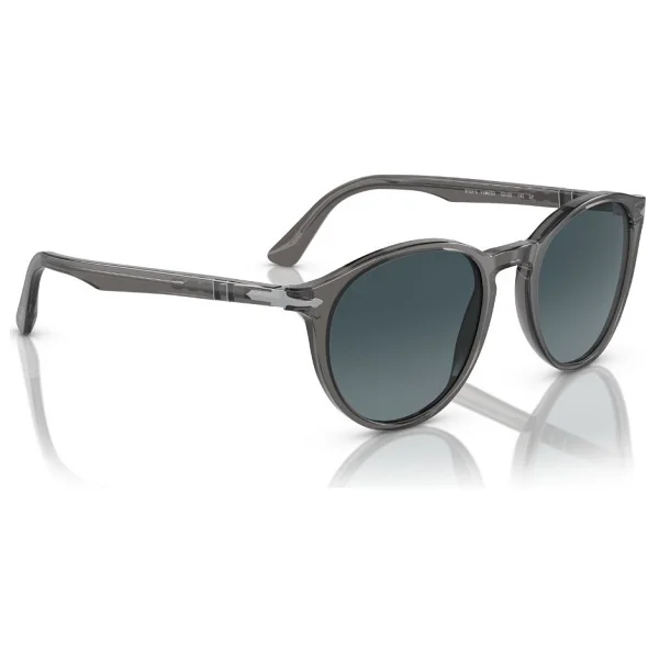Persol Po3152s 1196s3 Transparent Grey-Dark Blue Polarize Erkek Güneş Gözlüğü - Görsel 5