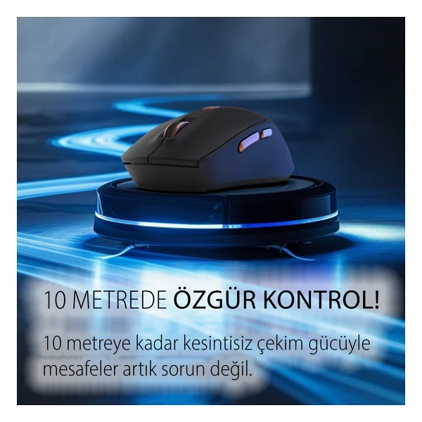Inca Iwm-244rs Siyah Sessiz Optik Kablosuz Mouse - Görsel 4