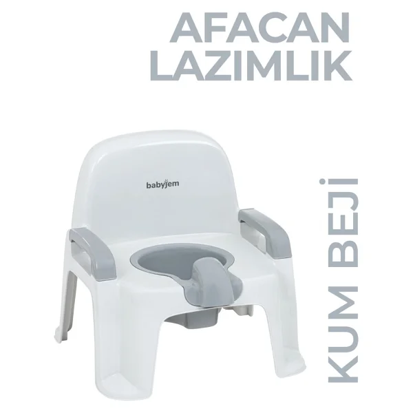 Babyjem Afacan Beyaz Lazımlık - Görsel 9