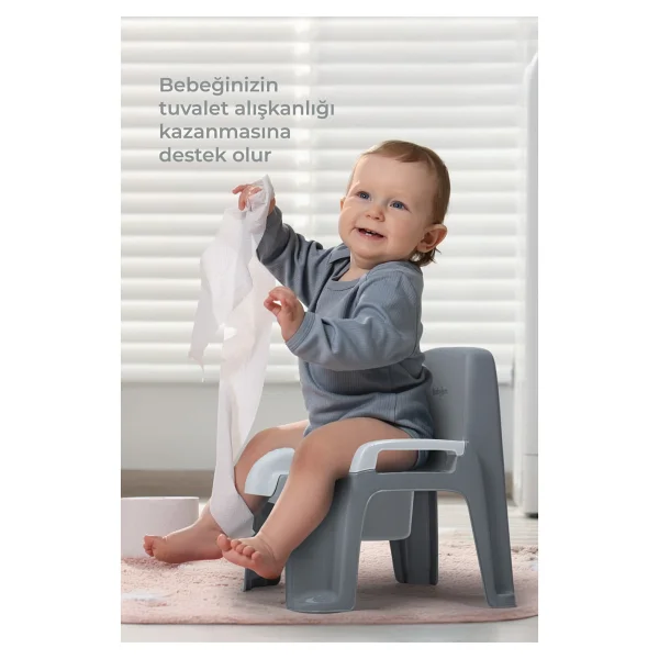 Babyjem Afacan Beyaz Lazımlık - Görsel 2