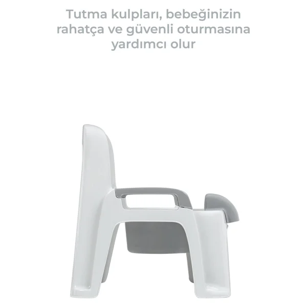 Babyjem Afacan Beyaz Lazımlık - Görsel 5