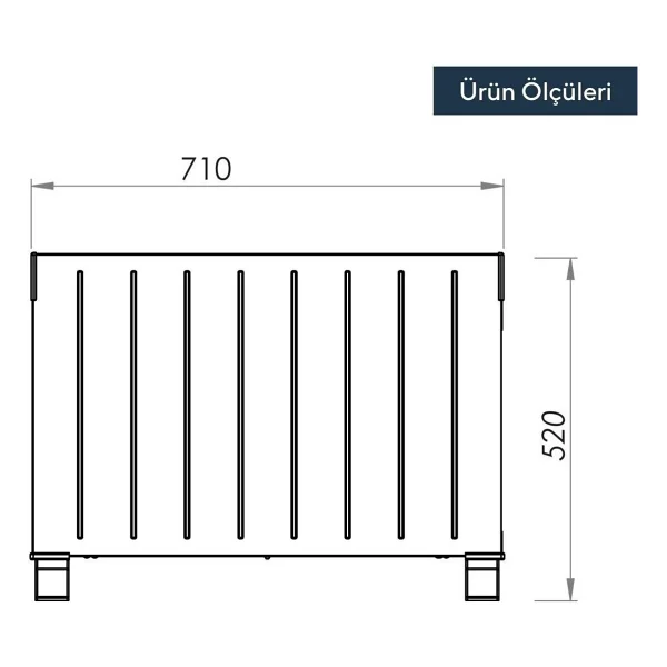 Luxell Hc-2930 2000 W Konvektör Isıtıcı - Görsel 3