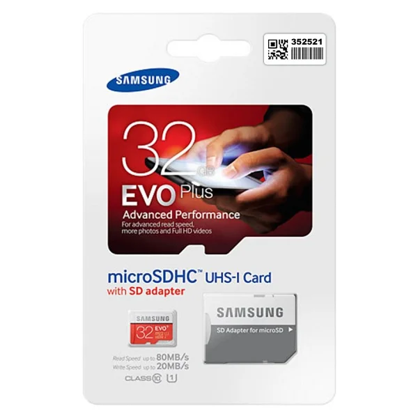 Samsung 32 GB Evo Plus Micro Sdhc U1 MB-Mc32da/Tr Hafıza Kartı - Görsel 2