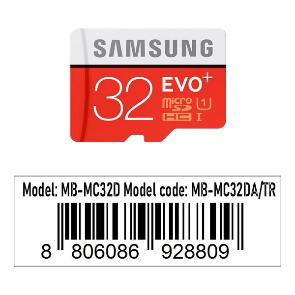 Samsung 32 GB Evo Plus Micro Sdhc U1 MB-Mc32da/Tr Hafıza Kartı - Görsel 4