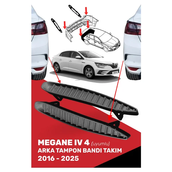 Ssangyong Korando Sports- 2012-2017; Arka Tampon Siyah (Fpı) Oem No: (7881432501) - Görsel 10