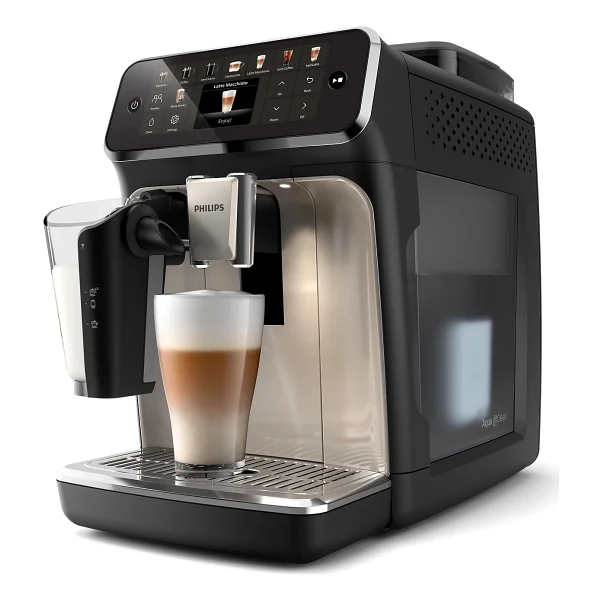 Philips Lattego 5500 Silver Mükemmel Sıcak Ve Soğuk 20 Farklı Kahve Çeşitleri Tam Otomatik Espresso Makinesi - Siyah - Görsel 7
