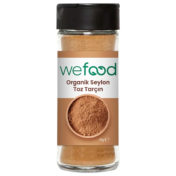 Wefood Organik Seylon Tarçın Tozu 45 Gr - Görsel 5