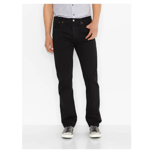Levi's 501 Original A7735-0019 Siyah Erkek Kot Pantolon - Görsel 6