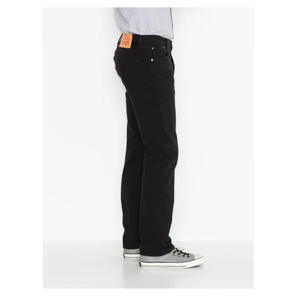 Levi's 501 Original A7735-0019 Siyah Erkek Kot Pantolon - Görsel 4