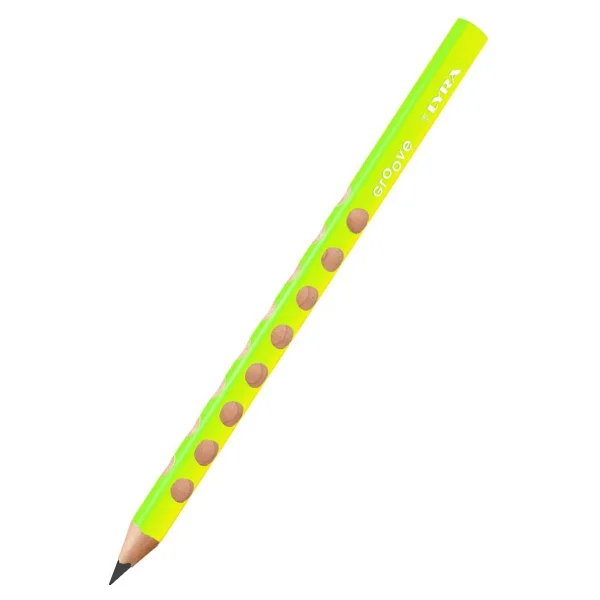 Lyra Groove Jumbo Başlangıç Kurşun Kalem Neon Pembe - Görsel 2