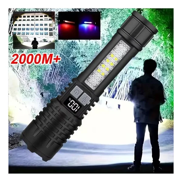 Valkyrie Sj004-1 LED Şarjlı El Feneri - Görsel 4