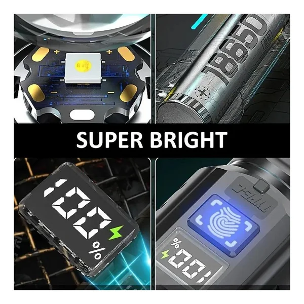 Valkyrie Sp-007 LED Şarjlı El Feneri - Görsel 2