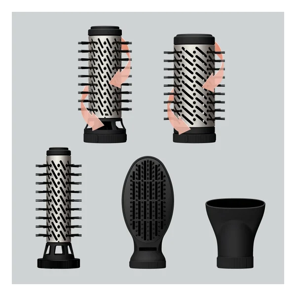 Rowenta Brush Activ Ub9540f0 5in1 Saç Şekillendirme Seti - Görsel 3