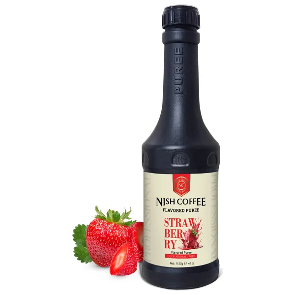 Nish Çilek Aromalı Püre 1.15 Kg - Görsel 3